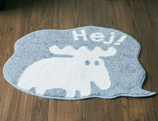 moz タフトダイカットマット 53×68cm 北欧 北欧雑貨 北欧インテリア おしゃれ スウェーデン かわいい