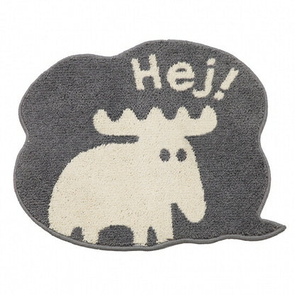 moz タフトダイカットマット 53×68cm 北欧 北欧雑貨 北欧インテリア おしゃれ スウェーデン かわいい