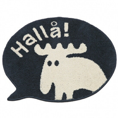 moz タフトダイカットマット 53×68cm 北欧 北欧雑貨 北欧インテリア おしゃれ スウェーデン かわいい