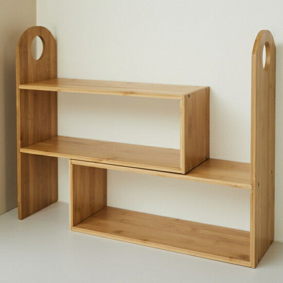 竹製 キッチン マルチ スパイスラック キッチンラック 組み換え自由 おしゃれ オシャレ(代引不可)