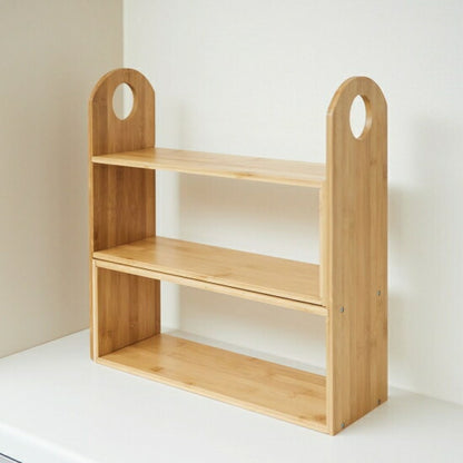 竹製 キッチン マルチ スパイスラック キッチンラック 組み換え自由 おしゃれ オシャレ(代引不可)