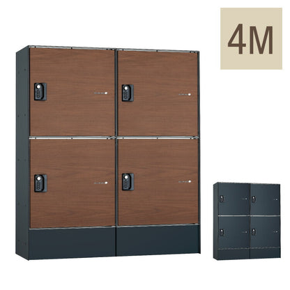 フロリア 宅配ボックス 4M 90.6×105.2×32cm アパート向け ハイツ向け 宅配BOX 宅配box ユニソン(代引不可)
