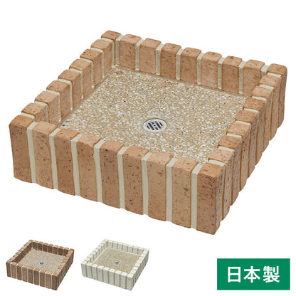 ネオキャスティパン タイトレンガタイプ 水受け ポット ユニソン 目皿付属 シンプルデザイン モダン おしゃれ かわいい ガーデニング 水周り 庭 ガーデン おしゃれ(代引不可)