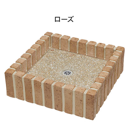 ネオキャスティパン タイトレンガタイプ 水受け ポット ユニソン 目皿付属 シンプルデザイン モダン おしゃれ かわいい ガーデニング 水周り 庭 ガーデン おしゃれ(代引不可)