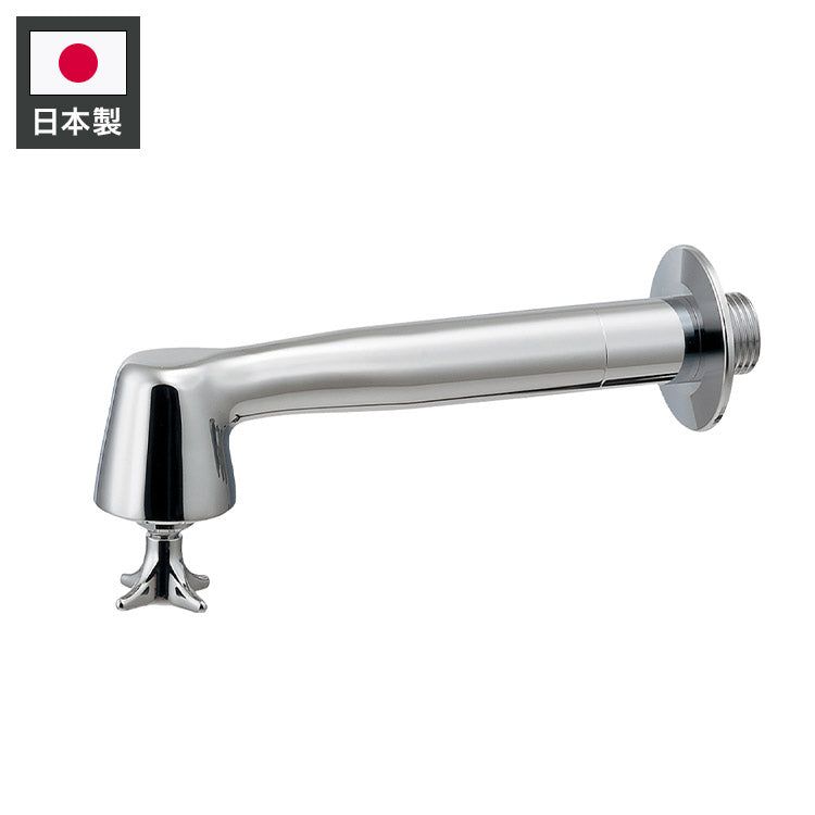 プレーンフォーセット ハイジーン シルバー 日本製 屋内 屋外 水道 蛇口 シンプル おしゃれ 青銅 黄銅 新生活(代引不可)