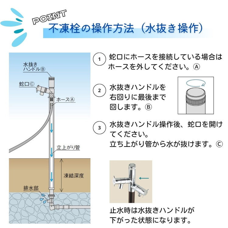 不凍水栓柱 エインスタンド 1口 陶芸ポット ラルゴセット 3カラー L1000 立水栓 上下蛇口付 補助蛇口 ホース蛇口 寒冷地仕様 水抜き 凍結防止 水受け 水鉢 ガーデニング(代引不可)