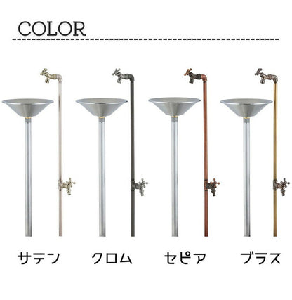 ガーデンシンク バル 左右仕様 蛇口2個セット ステンレス キッチン 日本製 おしゃれ キャンプ バーベキュー 屋外用 レジャー コンパクト 水回り用品 DIY ガーデン ガーデニング(代引不可)