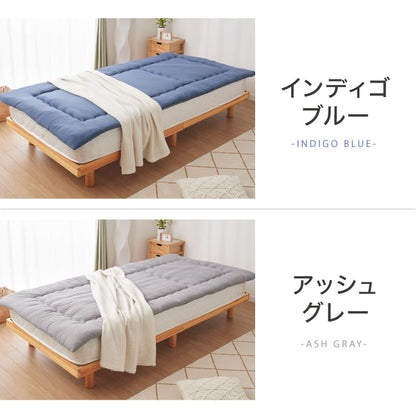 敷き布団 シングル 固綿 三層式 100×210cm 抗菌 防臭 ほこりの出にくい 布団 洗える 敷き ふとん エコテックス認証製品 マットレス上 ベッド 2段ベッド 敷布団 敷きふとん