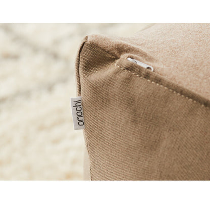 ビーズクッションカバー キャンバス生地 58×58×35cm Mサイズ omochi SQUARE カバー 布団収納袋 万能袋 クッションカバー 1人 カバーリング 洗える ウォッシャブル