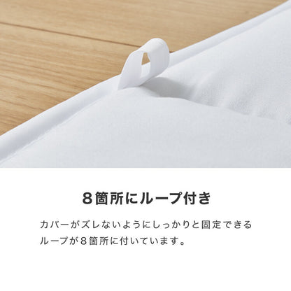 加重掛け布団 加重布団 3kg 4kg 5kg シングル 150×210 ウェイトブランケット 掛け布団 重い布団 加重ブランケット 重力布団 ホワイト リバーシブル