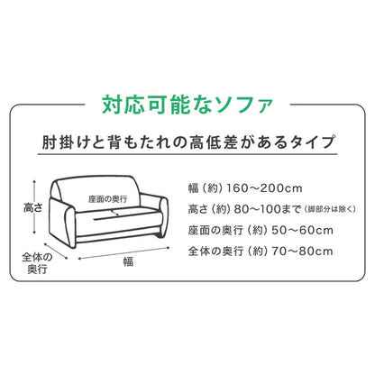 【5%OFF】ソファーカバー 3人掛け 肘付き ハイバック仕様 撥水加工 杢調 はっ水 防汚 3人用 1way 北欧 おしゃれ 洗える ウォッシャブル 伸縮素材 肘掛けあり 肘つき 肘あり