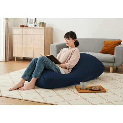 ビーズクッションカバー 135×85cm 洗える 専用カバー 特大 大きい 寝れる おしゃれ ビーズソファ コンパクトソファ ローソファ ソファーベッド 一人掛け 北欧 かわいい 一人暮らし