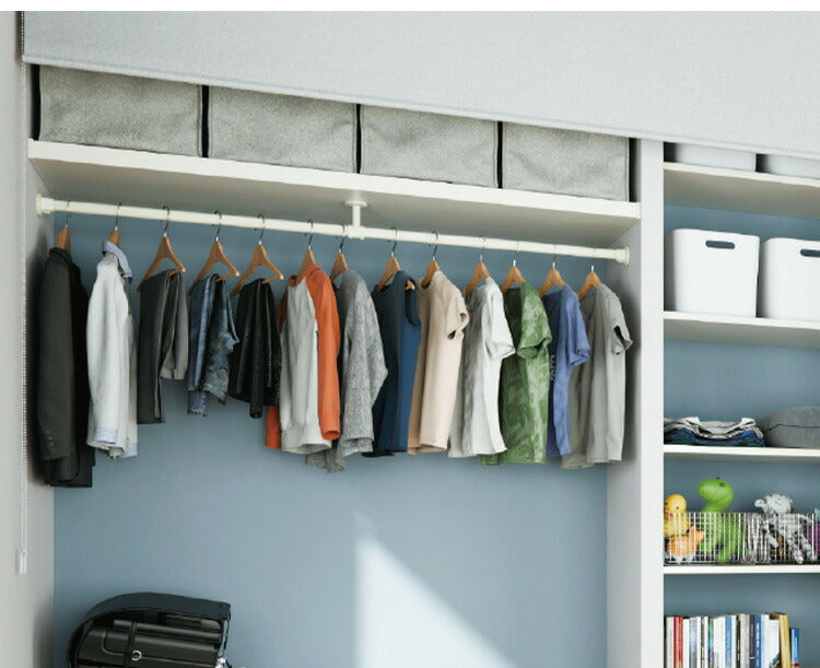 ハンギングバーH-3 壁面付Iタイプセット 90cm TOSO 日本製 ハンガーパイプ トーソー 収納 ウォークインクローゼット ファミクロ アルミ 取り付け diy 洋服収納 ハンガーラック 物干し(代引不可)