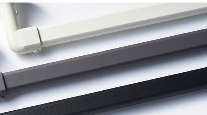 ハンギングバーH-3 天井付Lタイプセット 90×6cm TOSO 日本製 ハンガーパイプ トーソー 収納 ウォークインクローゼット ファミクロ アルミ 取り付け diy 洋服収納 ハンガーラック 物干し(代引不可)