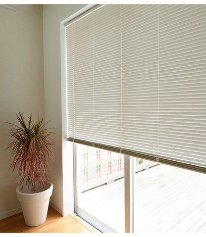 TOSO アルミブラインド トーソー 80×108cm 操作位置交換可能 カーテンレール 取り付け 金具付き ブラインドカーテン ネジ止め おしゃれ カーテンレール ブラインド アイボリー(代引不可)