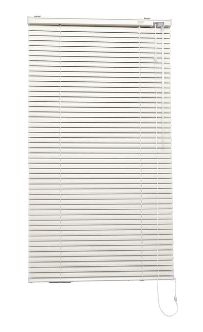 TOSO アルミブラインド トーソー 80×183cm 操作位置交換可能 カーテンレール 取り付け 金具付き ブラインドカーテン ネジ止め おしゃれ カーテンレール ブラインド アイボリー(代引不可)