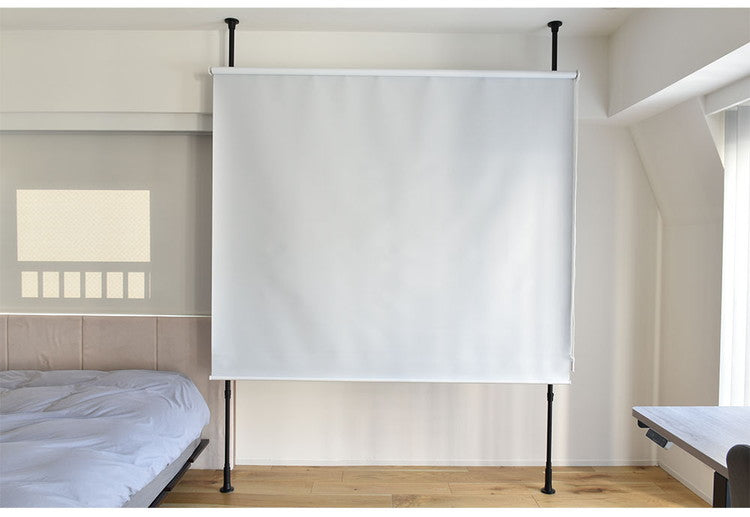採光ロールスクリーン 間仕切り 突っ張り棒 ブラインド パーテーション つっぱり おしゃれ リビング 寝室 賃貸 新生活 一人暮らし TOSO トーソー Naivis ナイビス(代引不可)