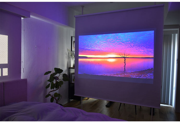 遮光ロールスクリーン 1級遮光 間仕切り 突っ張り棒 ブラインド パーテーション 映写スクリーン ホームシアター おしゃれ リビング 寝室 賃貸 新生活 一人暮らし TOSO トーソー Naivis ナイビス(代引不可)