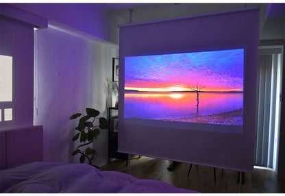 遮光ロールスクリーン 1級遮光 間仕切り 突っ張り棒 ブラインド パーテーション 映写スクリーン ホームシアター おしゃれ リビング 寝室 賃貸 新生活 一人暮らし TOSO トーソー Naivis ナイビス(代引不可)