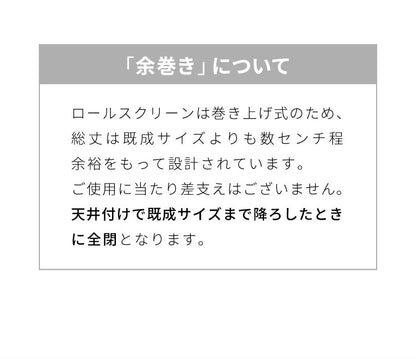 調光 ロールスクリーン 幅90×丈200cm 遮光 規格サイズ 4色展開 TOSO トーソー センシア 無地 調光 目隠し 間仕切り ホワイト アイボリー ブラウン(代引不可)