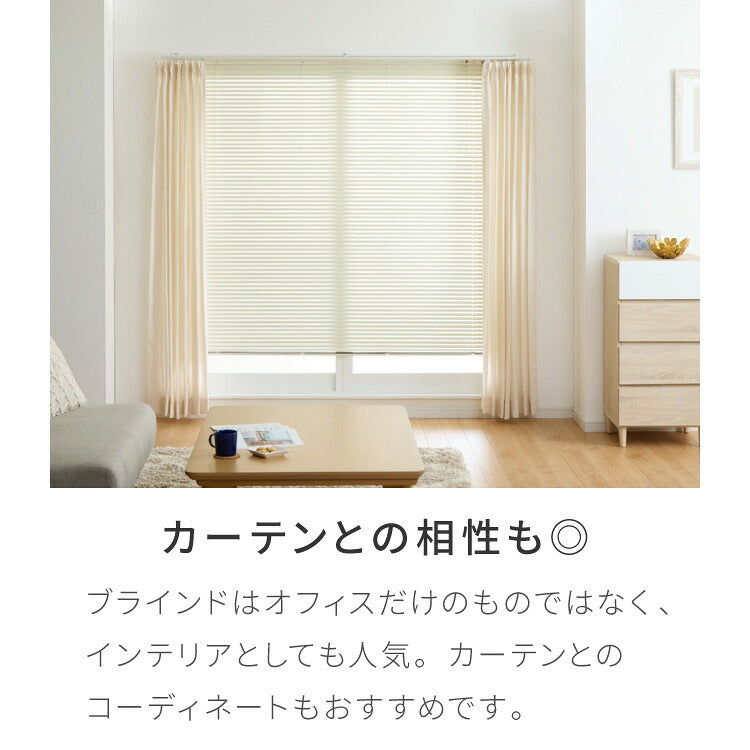 ブラインド 幅178cm 丈138cm トーソー TOSO 取り付け簡単 アルミブラインド ブラインドカーテン 賃貸 浴室 カーテンレース 金具付き 遮熱 遮光 ブラインドスクリーン 日除け(代引不可)