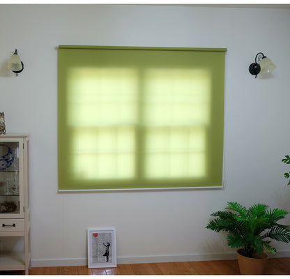 TOSO トーソー ロールスクリーン 採光 45×180cm シンプル 無地 おしゃれ 北欧 遮熱 取付簡単 小窓 目隠し 間仕切り ロールカーテン ロールブラインド カーテン ウォッシャブル(代引不可)