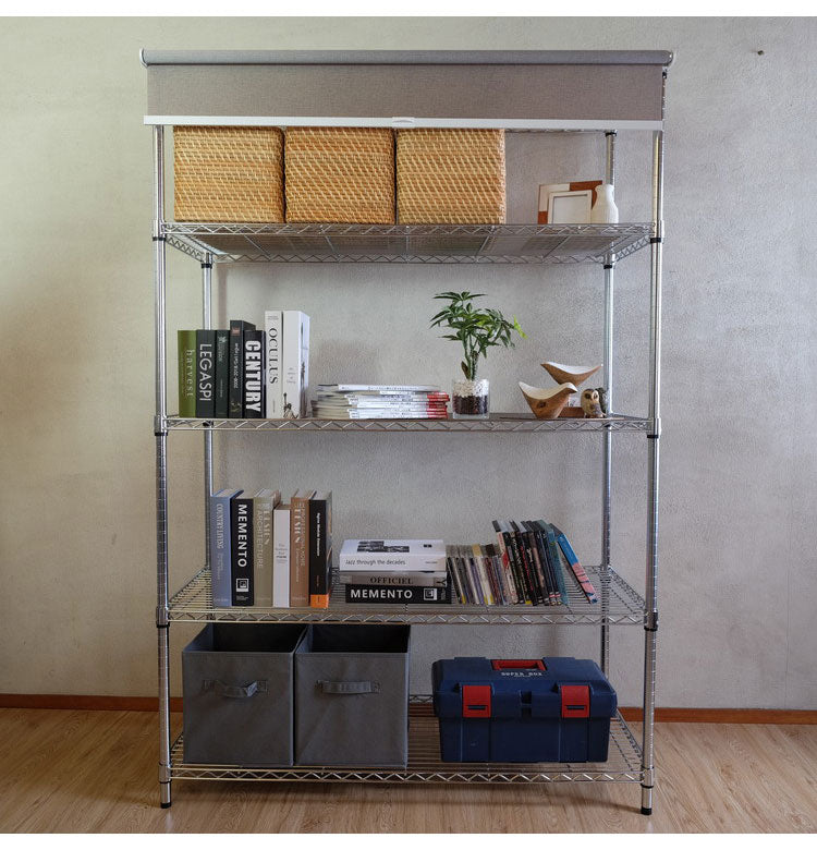 TOSO トーソー スチールラック用ロールスクリーン 60×180cm カーテンレール用ブラケット付き コードレスタイプ 目隠し 収納目隠し 目隠しカーテン 取り付け簡単(代引不可)