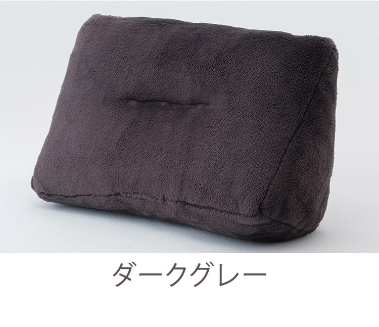 三角クッション 吸湿 発熱 無地 節電 省エネ クッション エコ もこもこ あったか シンプル コンパクト かわいい インテリア 北欧 リビング ダイニング おしゃれ プレゼント 秋冬 暖か(代引不可)