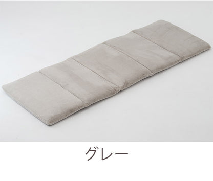 フリーシートクッション 43×130cm 長方形 吸湿 発熱 無地 シンプル 毛布 もこもこ ふわふわ あったか 暖か おしゃれ インテリア かわいい 北欧 秋冬 ファブリック お昼寝 ごろ寝(代引不可)