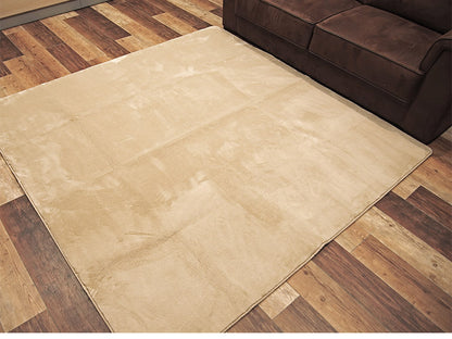 ラグ 130×185cm もこもこ 長方形 あったか 吸湿 滑り止め 発熱 無地 節電 省エネ エコ シンプル ふわふわ かわいい おしゃれ 北欧 インテリア リビング ダイニング 居間 マット カーペット(代引不可)