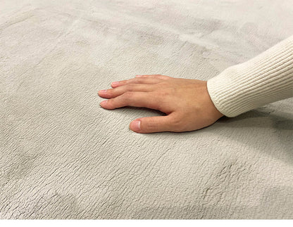 ラグ 190×240cm もこもこ 長方形 あったか 吸湿 滑り止め 発熱 無地 節電 省エネ エコ シンプル ふわふわ かわいい おしゃれ 北欧 インテリア リビング ダイニング 居間 マット カーペット(代引不可)