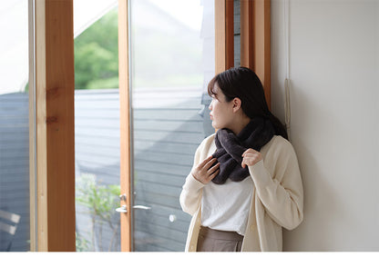 ティペット マフラー 吸湿 発熱 もこもこ 暖か ふわふわ 節電 省エネ 秋冬 無地 シンプル おしゃれ かわいい 北欧 インテリア ストール ネックウォーマー もふもふ カジュアル プレゼント(代引不可)