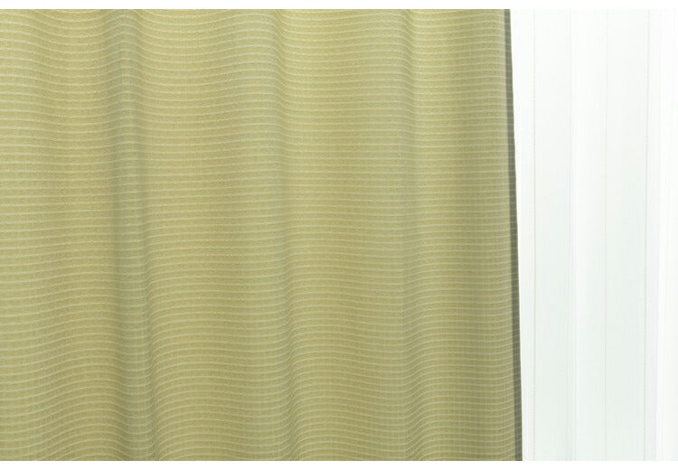 遮光カーテン 4枚セット カーテン 遮光 UVカット 紫外線 ミラー 昼見えにくい ウォッシャブル 新生活 一人暮らし ストライプ ドレープカーテン 4Pイーナ(代引不可)