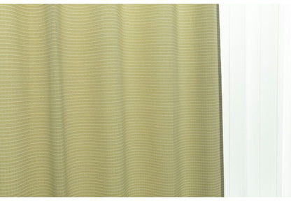 遮光カーテン 4枚セット カーテン 遮光 UVカット 紫外線 ミラー 昼見えにくい ウォッシャブル 新生活 一人暮らし ストライプ ドレープカーテン 4Pイーナ(代引不可)