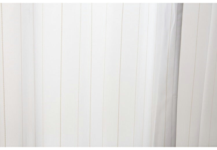 遮光カーテン 4枚セット カーテン 遮光 UVカット 紫外線 ミラー 昼見えにくい ウォッシャブル 新生活 一人暮らし ストライプ ドレープカーテン 4Pイーナ(代引不可)