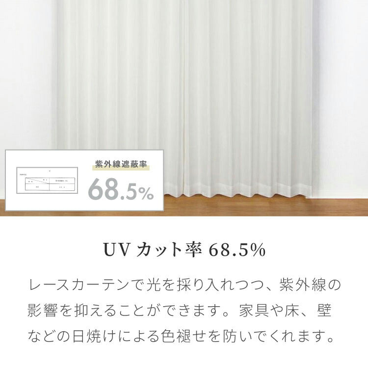 カーテン 4枚セット 2枚セット 1級遮光カーテン レースカーテン付き 日本製 防炎 タッセル付き 幅100 150 200cm 遮熱 保温 節電 省エネ 4枚組 2枚組(代引不可)