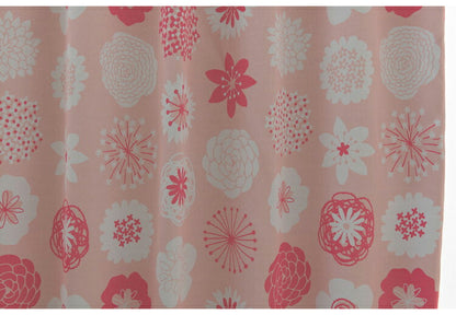 遮光カーテン 4枚セット カーテン 2級遮光 UVカット 紫外線 ミラー 昼見えにくい ウォッシャブル 新生活 一人暮らし 花柄 ドレープカーテン 4Pカラン(代引不可)