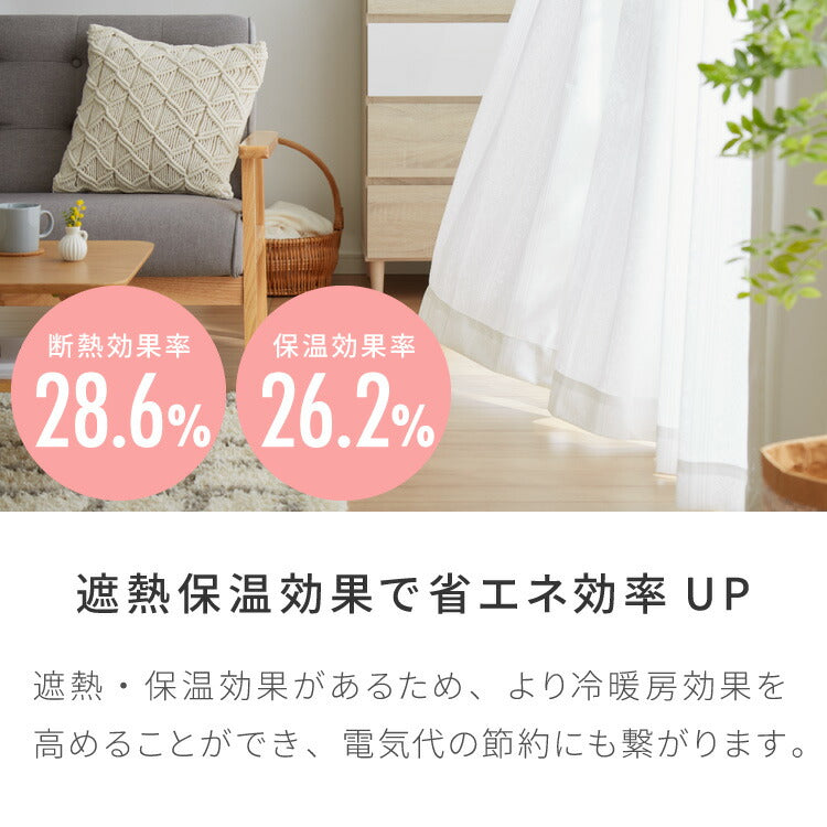 UVカット75% 防炎 レースカーテン 紫外線対策 花柄 オーナメント柄 遮熱 保温 省エネ エレガント 昼見えにくい ホテル 法人 おしゃれ 北欧(代引不可)