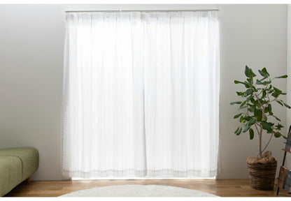 遮光カーテン 4枚セット カーテン 遮光 UVカット 紫外線 ミラー 昼見えにくい ウォッシャブル 新生活 一人暮らし ストライプ ドレープカーテン 4Pリーブ(代引不可)