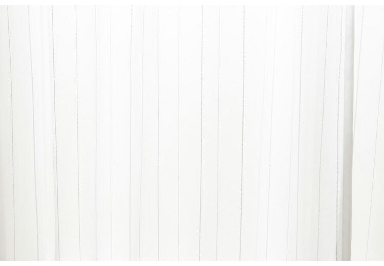 遮光カーテン 4枚セット カーテン 遮光 UVカット 紫外線 ミラー 昼見えにくい ウォッシャブル 新生活 一人暮らし ストライプ ドレープカーテン 4Pリーブ(代引不可)