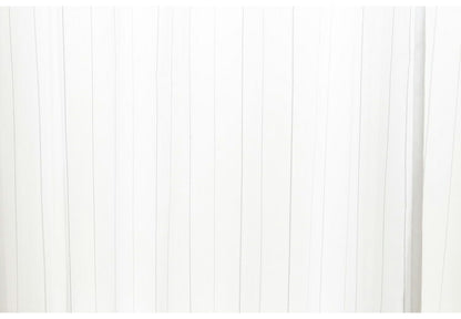 遮光カーテン 4枚セット カーテン 遮光 UVカット 紫外線 ミラー 昼見えにくい ウォッシャブル 新生活 一人暮らし ストライプ ドレープカーテン 4Pリーブ(代引不可)