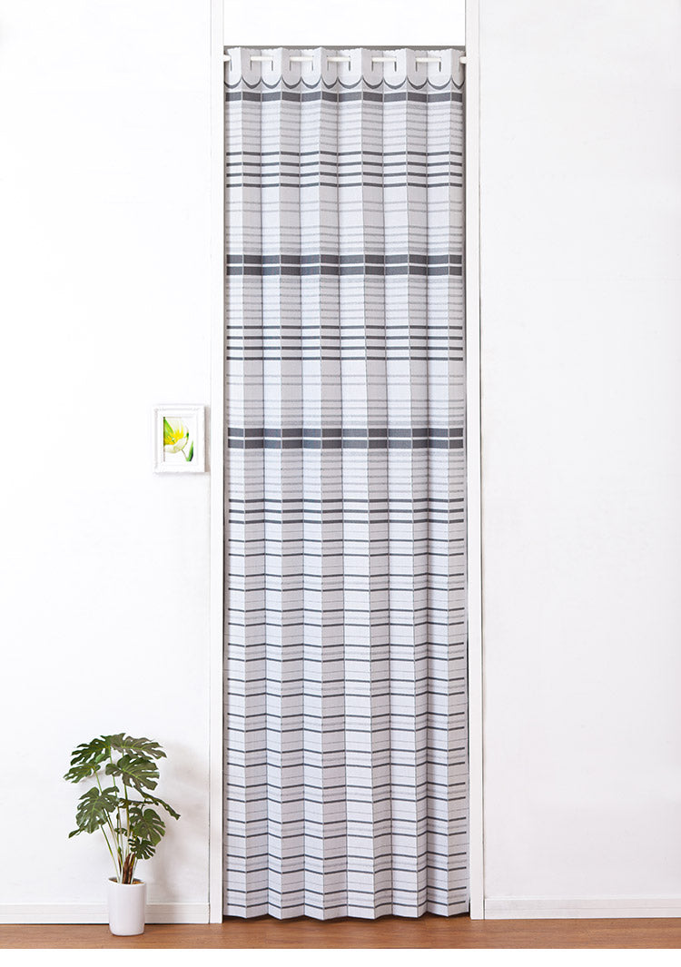 選べる2サイズ 間仕切りカーテン 間仕切り 幅105cm 単品 おしゃれ アコーディオン パタパタ カーテン 仕切り サイズ調整 フリーカット 断熱効果 保湿効果 洗える つっぱり 取付簡単 丈180cm 丈250cm(代引不可)