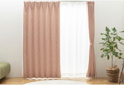 遮光カーテン 2枚セット 1枚単品 カーテン 遮光2級 遮光カーテン 2級遮光カーテン 形状記憶加工 プリーツ フェミニン ドレープカーテン メロウ(代引不可)