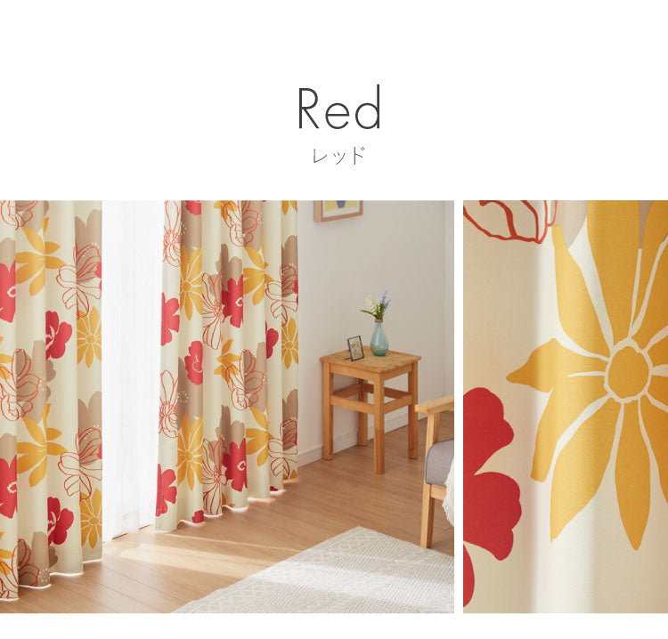 カーテン 2枚組 北欧 遮光 100×135 100×178 100×200 かわいい おしゃれ 2枚セット 断熱 採光 北欧テイスト 韓国風 子供部屋 ドレープカーテン 柄 リーフ柄 花柄 シンプル(代引不可)