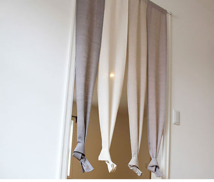 のれん 4つ割れ 幅85cm 長さ170cm 無地 シンプル 北欧 玄関 居間 リビング階段 ロング お洒落 おしゃれ インテリア 洋室 キッチン 子供部屋 ドア 目隠し 間仕切り(代引不可)