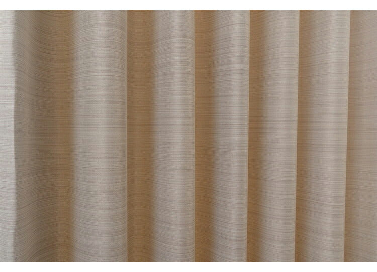 ドレープカーテン 遮光タイプ 3級遮光 遮光カーテン 光を程よく取り入れる 無地 シンプル ストライプ カーテン ドレープカーテン タッセル付き ウォッシャブル(代引不可)