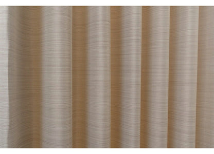 ドレープカーテン 遮光タイプ 3級遮光 遮光カーテン 光を程よく取り入れる 無地 シンプル ストライプ カーテン ドレープカーテン タッセル付き ウォッシャブル(代引不可)