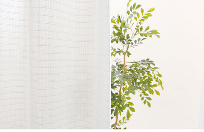 花粉キャッチ レースカーテン 2枚組 UVカット 幅100 丈133 176 198 紫外線 花粉対策 アレルゲン 昼見えにくい ミラーレース 断熱 保温 省エネ エコ 節電 ウォッシャブル 洗濯可能(代引不可)