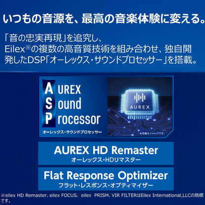 東芝 CD/FMワイヤレススピーカーシステム AX-XSS100(K) ブラック TOSHIBA Bluetooth ラジオ ミニコンポ AUREX