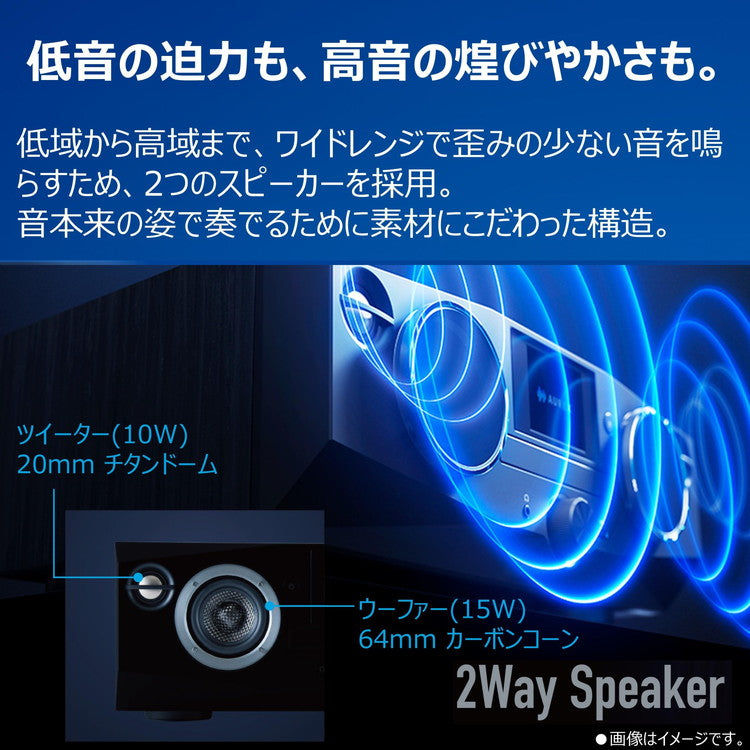 東芝 CD/FMワイヤレススピーカーシステム AX-XSS100(K) ブラック TOSHIBA Bluetooth ラジオ ミニコンポ AUREX